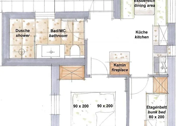 Domek alpejski Chalets - Camping Brunner Am See
