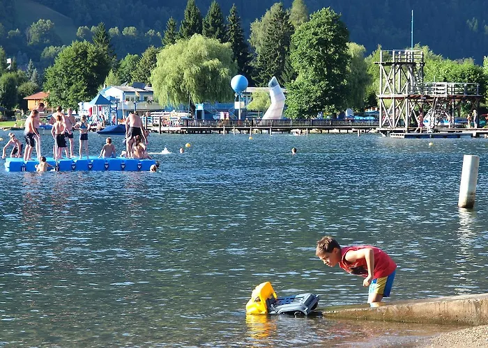 בקתה Chalets - Camping Brunner Am See *