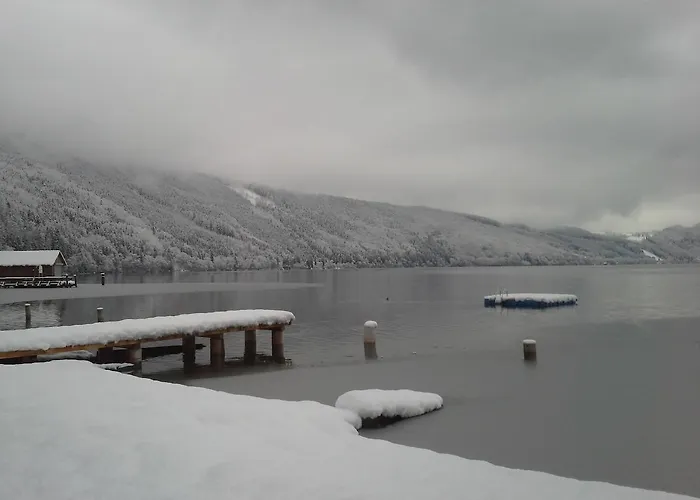 Dağ evi Chalets - Camping Brunner Am See *